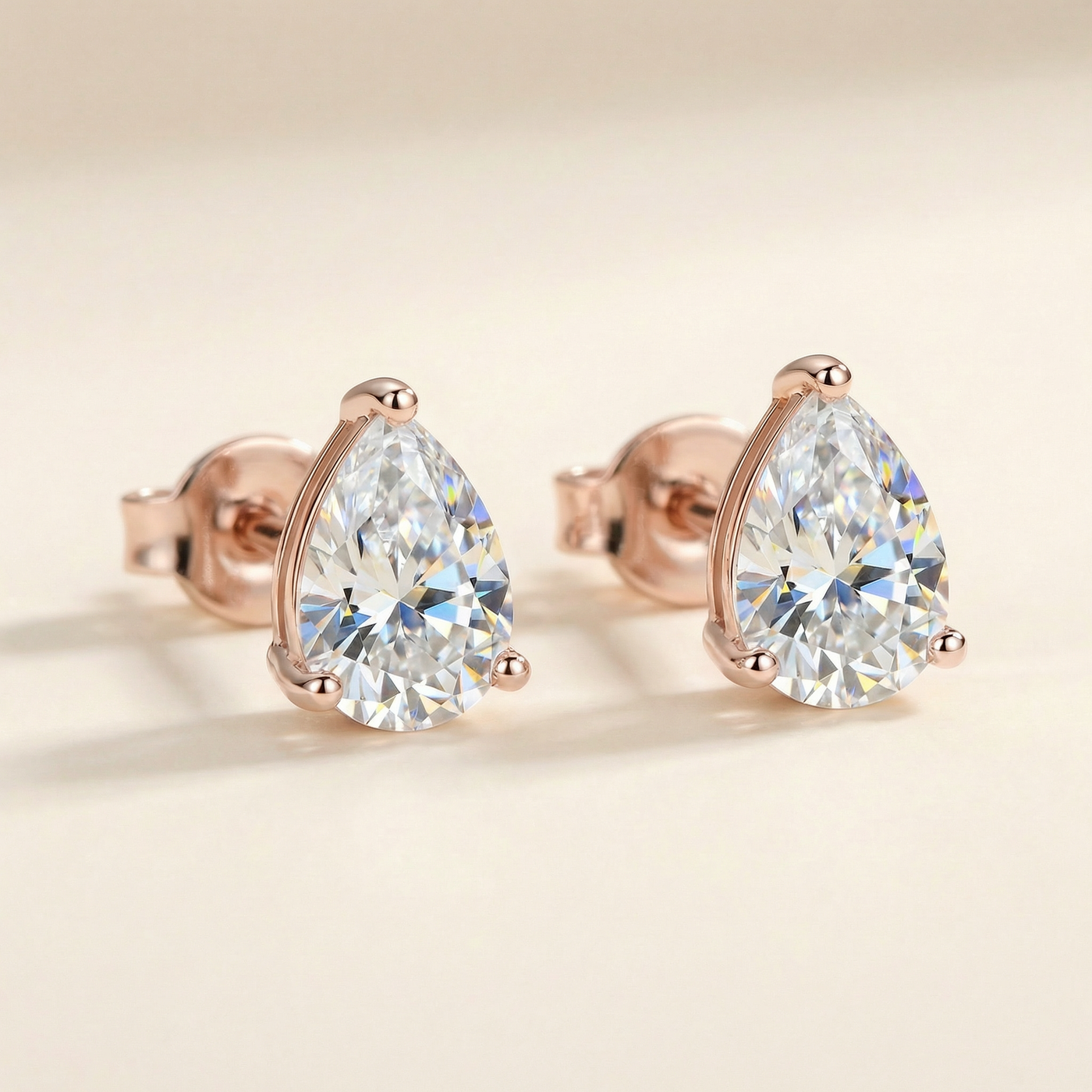 עגילי טיפה צמודים - יעל